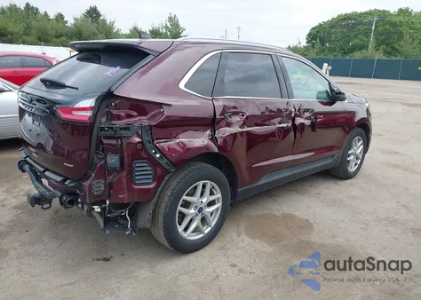 2022 Ford Edge Sel from USA, damaged, VIN 2FMPK4J91NBA25780